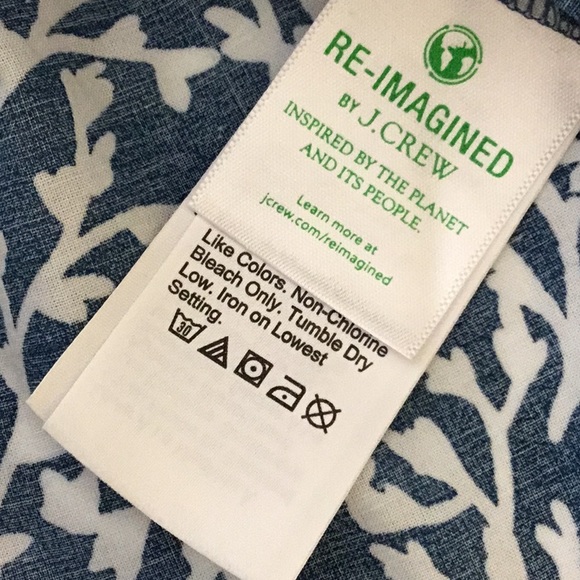 J.Crew smocked ruffle shoulder tank top - Picture 5 of 8